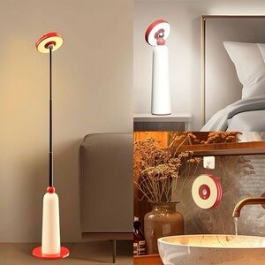 Floor Lamp for Living Room 360° Magnetic Bright Lights  Cordless Standing